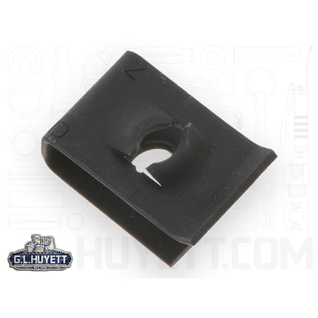 A Raymond Tinnerman U-Nut ScrSz 10-16 Pnl Thk .182-.192 P.O EFUN-D06438-10Z-4/B